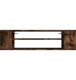 VidaXL Tv-hangmeubel 100x30x26,5 cm bewerkt hout gerookt eikenkleurig