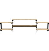 VidaXL Tv-meubel 197x35x52 cm bewerkt hout sonoma eikenkleurig