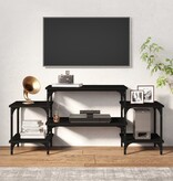VidaXL Tv-meubel 117x35x52 cm bewerkt hout zwart