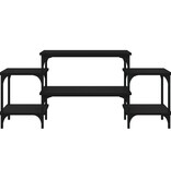 VidaXL Tv-meubel 117x35x52 cm bewerkt hout zwart