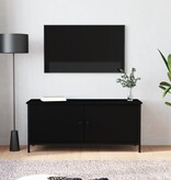VidaXL Tv-meubel 102x35x45 cm bewerkt hout zwart