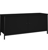 VidaXL Tv-meubel 102x35x45 cm bewerkt hout zwart