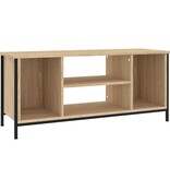 VidaXL Tv-meubel 102x35x45 cm bewerkt hout sonoma eikenkleurig
