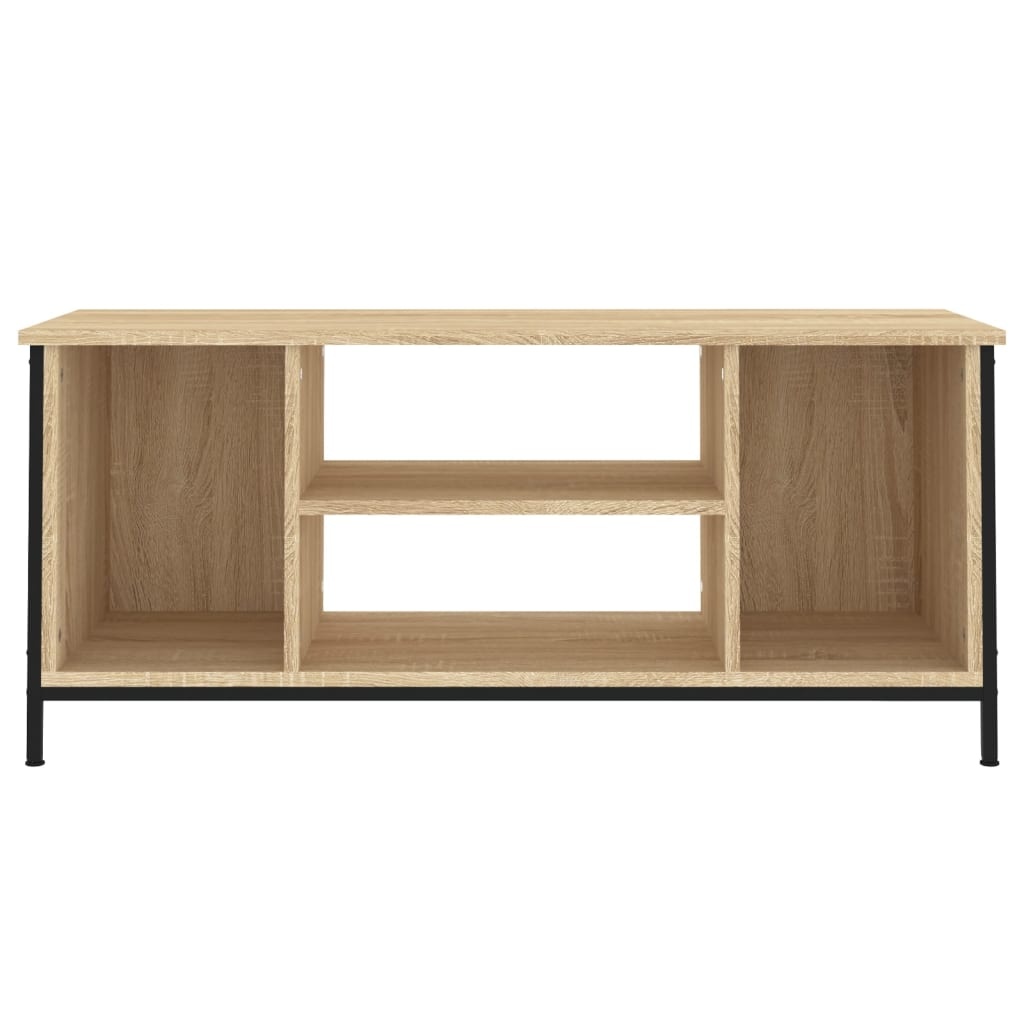 VidaXL Tv-meubel 102x35x45 cm bewerkt hout sonoma eikenkleurig