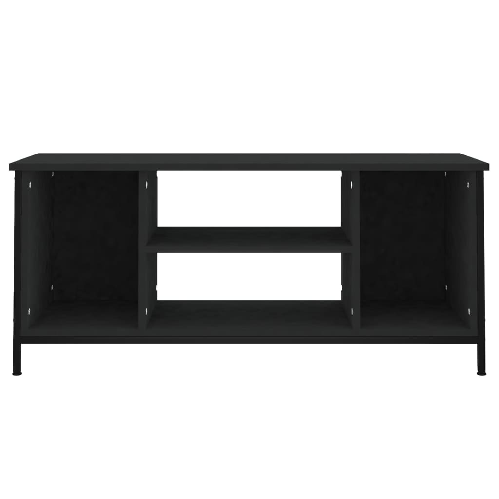 VidaXL Tv-meubel 102x35x45 cm bewerkt hout zwart