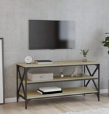 VidaXL Tv-meubel 100x40x50 cm bewerkt hout sonoma eikenkleurig