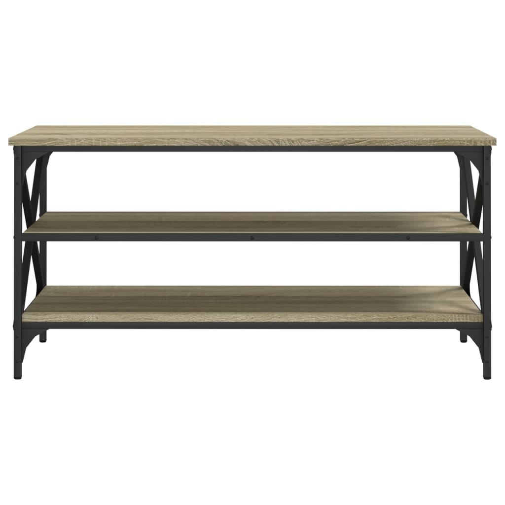 VidaXL Tv-meubel 100x40x50 cm bewerkt hout sonoma eikenkleurig
