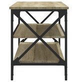 VidaXL Tv-meubel 100x40x50 cm bewerkt hout sonoma eikenkleurig