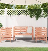 VidaXL 3-delige Loungeset massief douglashout