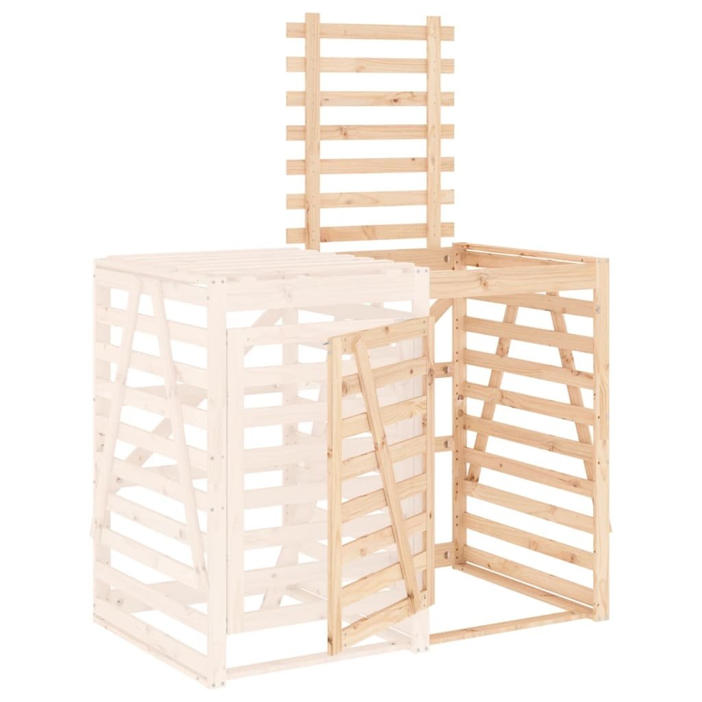 VidaXL Containerberging verlengstuk massief grenenhout