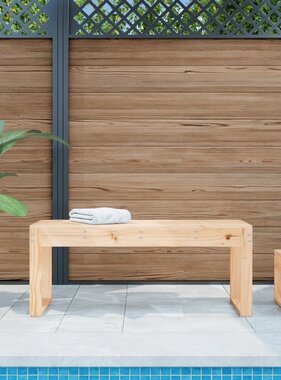 VidaXL Tuinbank 110x38x45 cm massief grenenhout