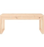 VidaXL Tuinbank 110x38x45 cm massief grenenhout