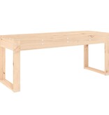 VidaXL Tuinbank 110x38x45 cm massief grenenhout