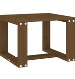 VidaXL Tuinbijzettafel 40x38x28,5 cm massief grenenhout honingbruin