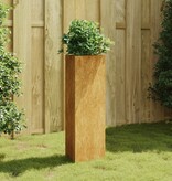 VidaXL Plantenbak 30x26x75 cm cortenstaal