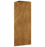 VidaXL Plantenbak 30x26x75 cm cortenstaal