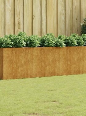 VidaXL Plantenbak verhoogd 280x80x80 cm cortenstaal