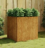 VidaXL Plantenbak 80x80x80 cm cortenstaal