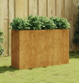 VidaXL Plantenbak verhoogd 120x40x80 cm cortenstaal