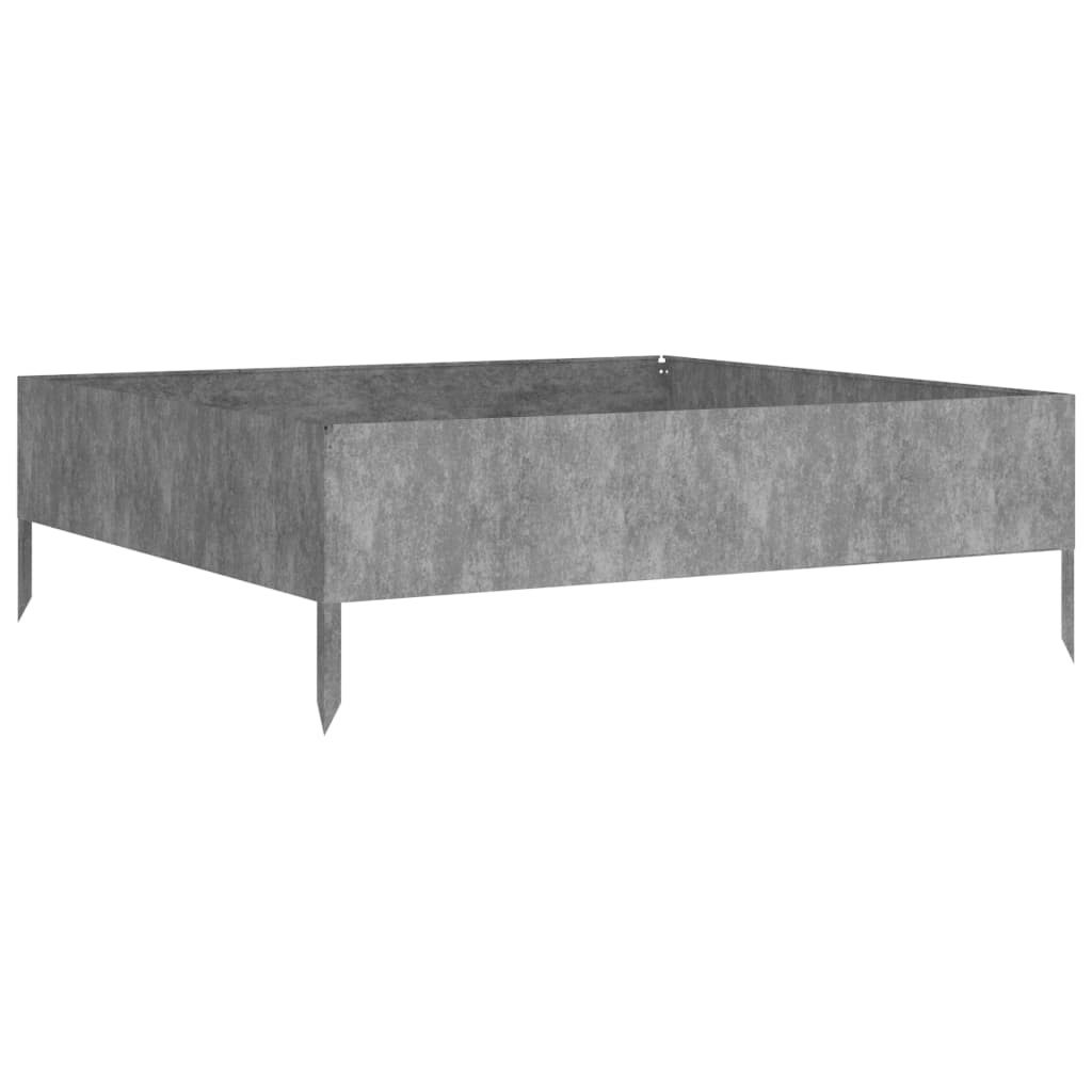 VidaXL Plantenbak verhoogd 100x100x33,5 cm cortenstaal