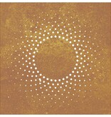 VidaXL Wanddecoratie tuin zonontwerp 55x55 cm cortenstaal