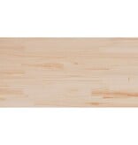 VidaXL Tafelblad rechthoekig 100x60x2,5 cm massief grenenhout