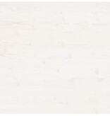 VidaXL Tafelblad vierkant 90x90x2,5 cm massief grenenhout wit