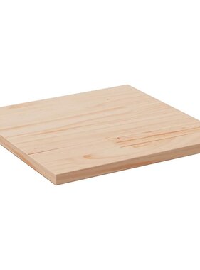 VidaXL Tafelblad vierkant 50x50x2,5 cm massief grenenhout