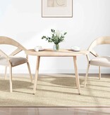 VidaXL Tafelblad ovaal 100x50x2,5 cm massief grenenhout