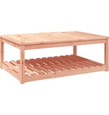 VidaXL Tuintafel 121x82,5x45 cm massief douglashout