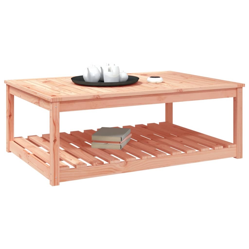 VidaXL Tuintafel 121x82,5x45 cm massief douglashout