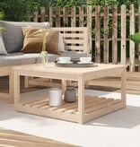 VidaXL Tuintafel 82,5x82,5x45 cm massief grenenhout