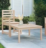 VidaXL Tuintafel 82,5x82,5x45 cm massief grenenhout