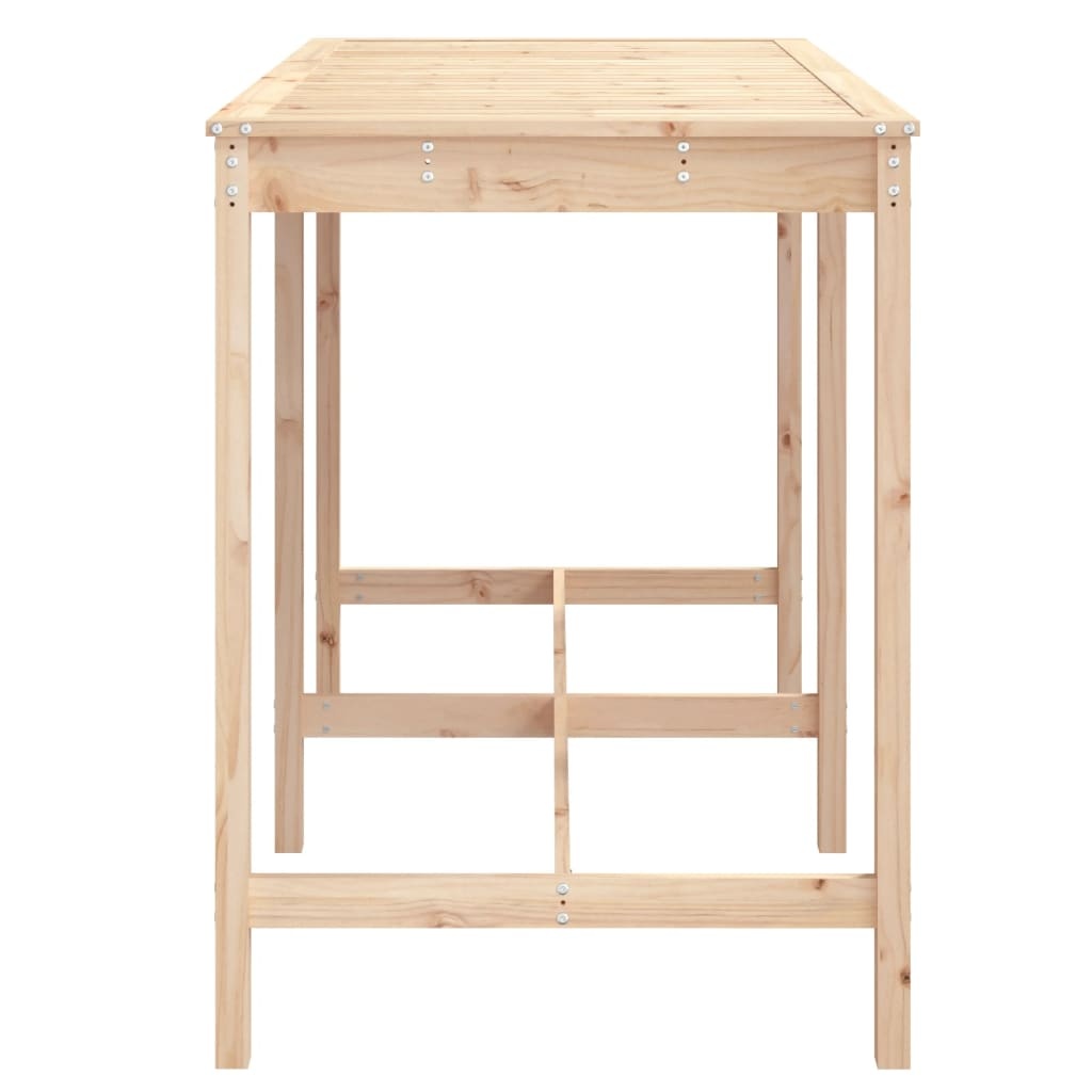 VidaXL Tuintafel 159,5x82,5x110 cm massief grenenhout