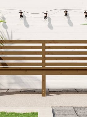 VidaXL Tuinbank 159,5x48x91,5 cm massief grenenhout honingbruin