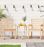 VidaXL Tuinstoelen 2 st 60x48x91 cm massief grenenhout