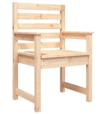VidaXL Tuinstoelen 2 st 60x48x91 cm massief grenenhout