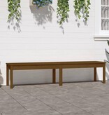 VidaXL Tuinbank 2-zits 203,5x44x45 cm massief grenenhout honingbruin