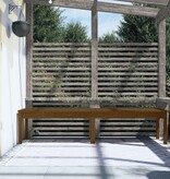 VidaXL Tuinbank 2-zits 203,5x44x45 cm massief grenenhout honingbruin