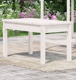 VidaXL Tuinbank 80x44x45 cm massief grenenhout wit