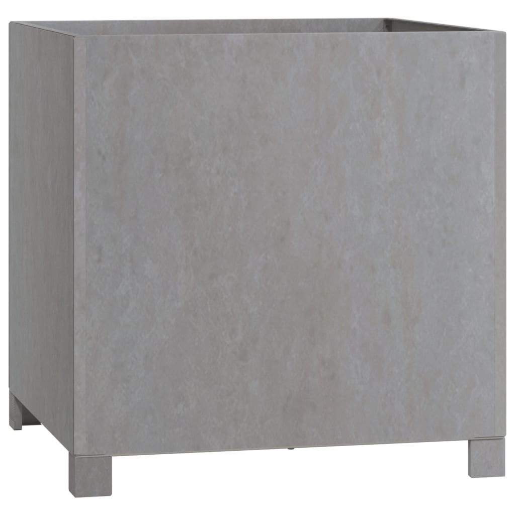 VidaXL Plantenbakken met poten 2 st roestig 49x47x50 cm cortenstaal