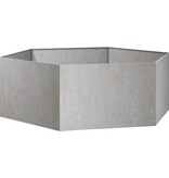 VidaXL Plantenbak roestig 138x120x45 cm cortenstaal