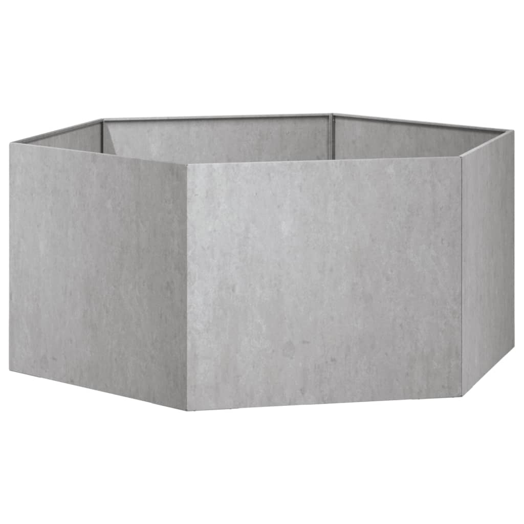 VidaXL Plantenbak roestig 90x90x45 cm cortenstaal
