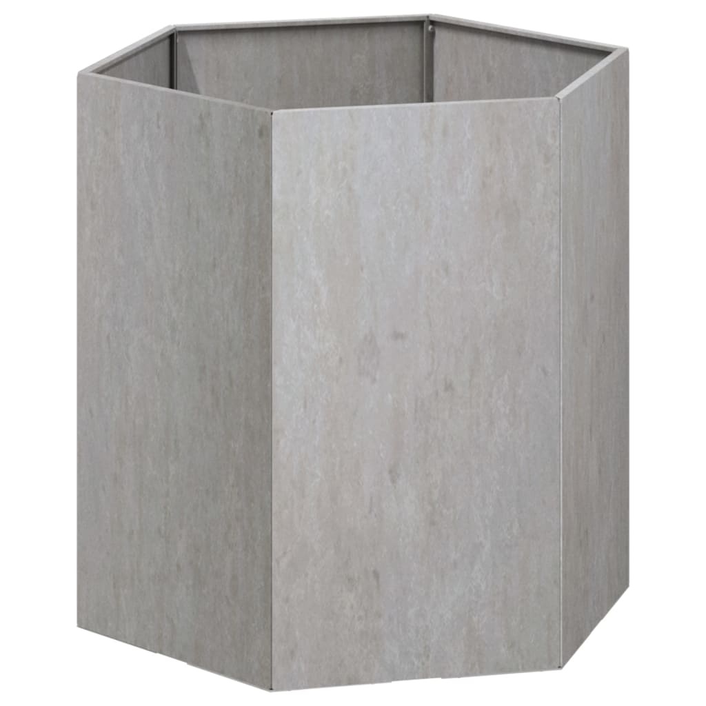 VidaXL Plantenbak roestig 40x40x45 cm cortenstaal