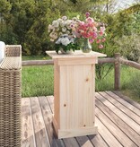 VidaXL Bloemenstandaard 40x40x60 cm massief grenenhout