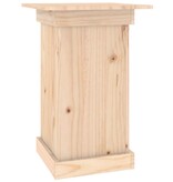 VidaXL Bloemenstandaard 40x40x60 cm massief grenenhout