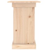 VidaXL Bloemenstandaard 40x40x60 cm massief grenenhout