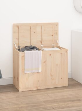 VidaXL Wasmand 88,5x44x66 cm massief grenenhout