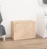 VidaXL Wasmand 88,5x44x66 cm massief grenenhout