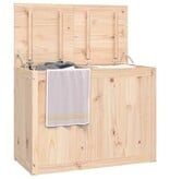 VidaXL Wasmand 88,5x44x66 cm massief grenenhout